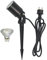 VBLED® Gartenstrahler, Gartenleuchte, Außenstrahler, Spießstrahler, Gartenspot 230V AC IP65 Schutzklasse mit 5W GU10 Leuchtmittel 3000K