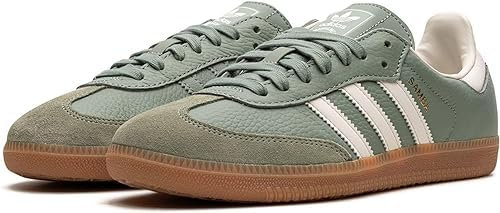 adidas Performance herr Samba Classic inomhusfotbollssko, Silke grönt tuggummi, 10.5 US