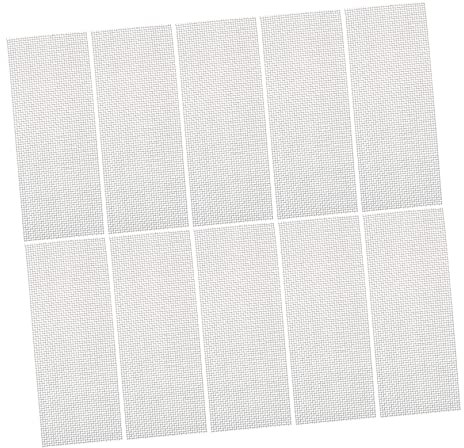 SEWOART 10Pcs Stainless Steel Aquatic Moss Mesh Sturdy Wire Mesh Pad for Aquarium Fish Tank and Terrarium Use Ideal for Moss and Aquatic Plants