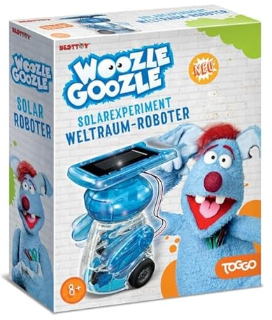 Besttoy Woozle Goozle - Solarexperiment Weltraum-Roboter - Experimentierbaukasten Spielzeug für Kinder ab 8 Jahren, Lernspielzeug