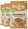 Bio&Me: Toffee Ginger Granola 3-Pack (3 x 360g) - High in protein and Fibre, Gut-Loving, Vegan, No Added Sugar