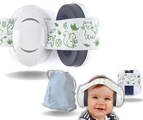 Casque Anti-Bruit Bébé – Baby Ear muffs - Protection Auditive Certifiée jusqu’à 24 mois- Confort Ajustable et Léger pour Concerts, Événements Bruyants, Voyages et Siestes | Réduction de Bruit Sûre