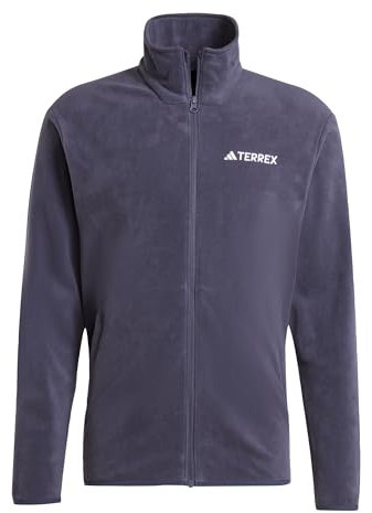 adidas Hombre Terrex Multi Essentials Full Zip Fleece Jacket, Shadow Navy, XXL
