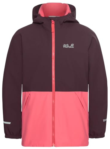 Jack Wolfskin Mädchen New Snowy Days Jkt, Amaranth, 164 EU