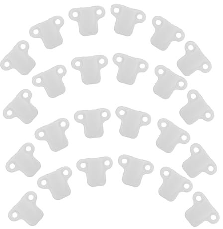 OSALADI 50pcs Wire Strap Clamps for Easy to Install Cord Clips for Organizing Extension Cords and Led Wires Clips for Use