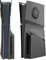 Replacement Side Shell Plate for PS5 Pro, arVin Front & Back Cover Face Plate with Cooling Vent for Playstation 5 Pro Disc Version, Dustproof Faceplate ABD Case (Black)