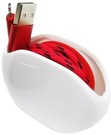 Headphone Cable Winder - Automatic Cable Organizer, Lightweight Retractor Device | Portable Wire Keeper, Compact USB Cable Roller, Pocket Cable Box, Reel, Cun