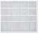Innen-Klimaanlagen-Filter, Staubschutzgitter für Home Split System AC-Einheiten (33,2 x 28,3 cm)