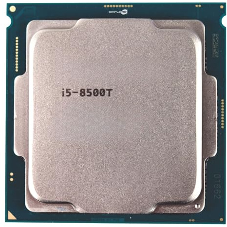 SIMPLETEK - CPU Processore i5-8500T Desktop | 6 Core, 6 Thread, 3.50 GHz Turbo | TDP 35W | 9MB Cache L3 | LGA 1151 (Ricondizionato)