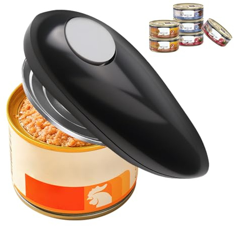 Electric Can Opener One Touch Automatic Tin Opener with Smooth Edgeand No Sharp Edges Hands-Free for Seniors with Arthritis Eliminate Hand Pain HelpPrevent Injuries Strain