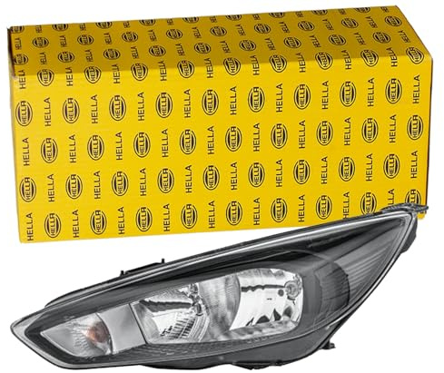 HELLA 1EE 354 827-111 Scheinwerfer - Ford Focus III - schwarz - ECE/CCC | Kompatibel mit: FORD FOCUS III, FOCUS III Stufenheck, FOCUS III Turnier