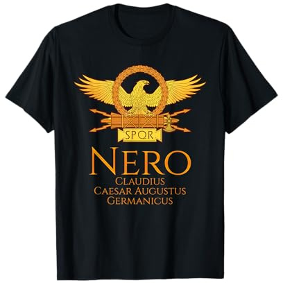 Römische Kaiser Shirt - Nero - SPQR Roman Empire Geschenk T-Shirt