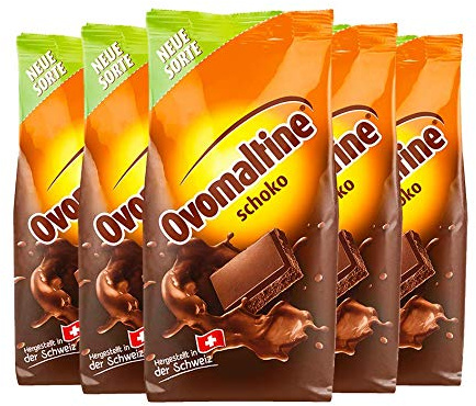 Ovomaltine Schoko Pulver, 450g 5er Pack