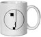 1art1 Oskar Schlemmer Staatliches Bauhaus, Logo, 1922 Foto-Tasse Kaffeetasse 9x8 cm