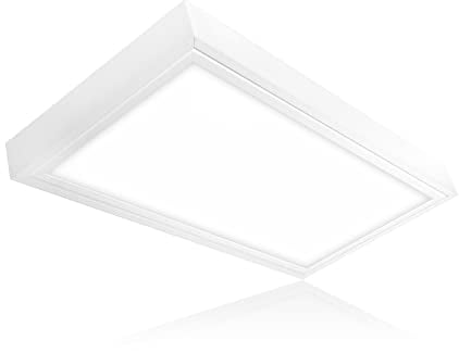 Xtend EcoLight LED Panel 60x30cm 24W 3CCT Warmweiß Neutralweiß Tageslichtweiß Montagerahmen Aufbaupanel LED Deckenleuchte PLs3.0