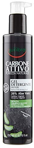 Equilibra Carbone Attivo Gel Detergente Detox, 200 ml
