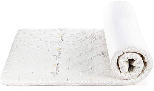 Vitapur Topper 140x200cm, Kaltgepresster Memoryschaum - Matratzenauflage mit Kamillenduft, Reduziert Schlaflosigkeit, Spannungen - Matratzentopper