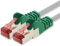 freiwerk Cable de red Cat.6 1m Cruzado - 1 x Cable Ethernet Lankabel Cat6 Lan Cable de red Sftp Pimf Patch Cable 1000 Mbit s compatible con Cat5 Cat5e Cat6a Cat7 Cat8