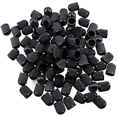 Schrader Dust Caps Wheel Tyre Car Bike Cycle Cover Vehicle SV Valve Cap x 100
