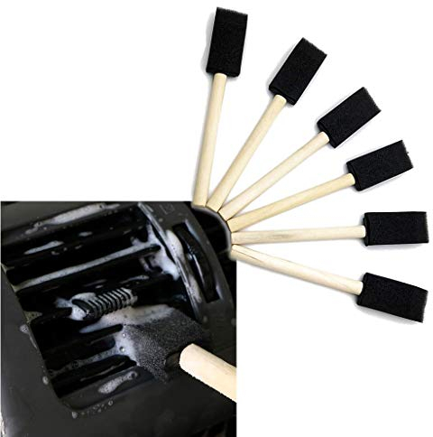 RK-HYTQWR 5 Piezas para Aire Acondicionado de Coche, Cepillo de ventilación, Limpiador de Detalles de Rejilla, Plumero de persianas, Limpieza, Cepillo de ventilación de Aire