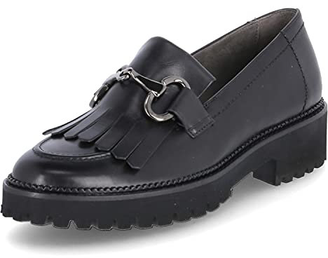 Paul Green Damen SUPER Soft Slipper, Frauen Slip On,College,Schuhe,Businessschuhe,Slip-ons,Slipper,Mokassins,Slides,Schwarz (Black),40 EU / 6.5 UK