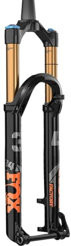FOX Factory Forcella 34 Float 29' Factory 140 Fit4 3pos-adj Nero Lucido Kabolt 110 Boost Conico Deporto 51mm 2023, Bicicletta Unisex-Adulto, Taglia Unica