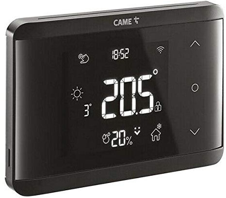 CRONOTERMOSTATO WIFI DA INCASSO NERO CAME TH/700 BK WIFI 845AA-0110 ORIGINALE