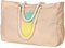 AIREE FAIREE Strandtasche - Ananas-Muster, Handyhülle, Flaschenöffner und Schlüsselhalter, strandtasche mit reißverschluss, strandtasche xxl