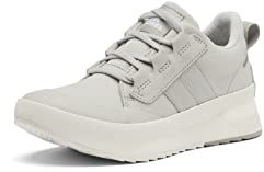 Sorel Women's Out N About III Low Sneaker Canvas Shoes, Moonstone, Sea Salt, 41 EU