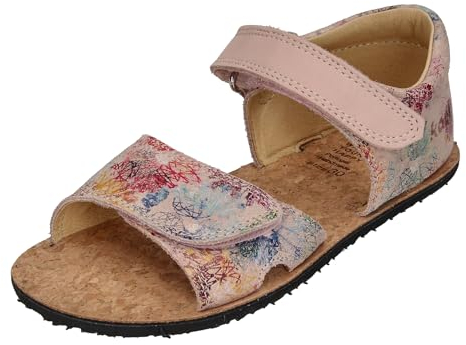KOEL Barefoot Kinderschuhe - Sandalen Amelia Fantasy Nude, Größe:28 EU