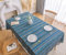 ShopINess wasserdichte Tischdecke Ethnischer Stil Tischdecke Home Decor Tischtuch (Style 2, 120x180 cm)