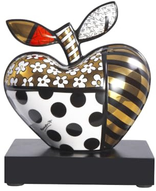 Figur Golden Big Apple Romero Britto - Pop Art