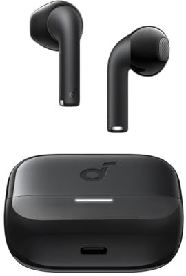 Anker Soundcore K20i Auriculares in-ear Bluetooth – 36 Hour Playtime – Clear Calls with ENC 2 Microphone – Black – A3994 Turqukey Warranty