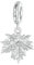 Ahornblatt-Anhänger Charm 925 Sterling Silber Charm passt für Pandora Armband Halskette, BSC1041