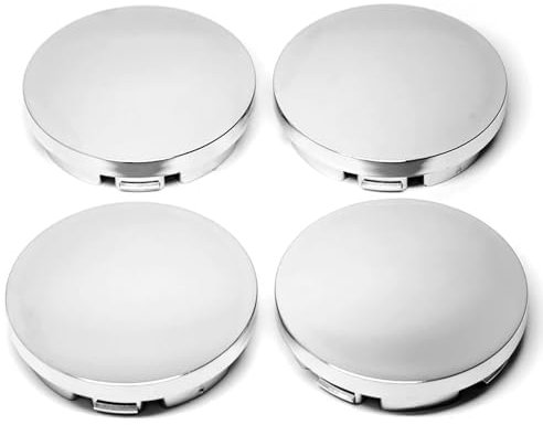 QWEERASS 4 Stück Radnabenkappen, für Ford Kuga MK1 2008-2013 Nabendeckel Ersetzen Radnabenabdeckung Auto Zubehör für Radnaben Radnabendeckel,A-68MM