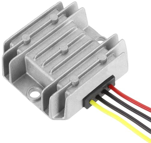 QUARKZMAN Convertisseur de Puissance Dc 12V/24V en Dc 6V 6A 36W, Abaisseur de Tension, Réducteur de Tension, Transformateur Étanche Ip67, Module d'Alimentation, Adaptateur pour Voiture,