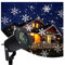 YQVEOT Projector Light,Halloween Holographic Projector Full Color Movies Christmas Window Projector Xmas Window Projector Snow Projector for Halloween Xmas Holiday Landscape Indoor Decor(1)