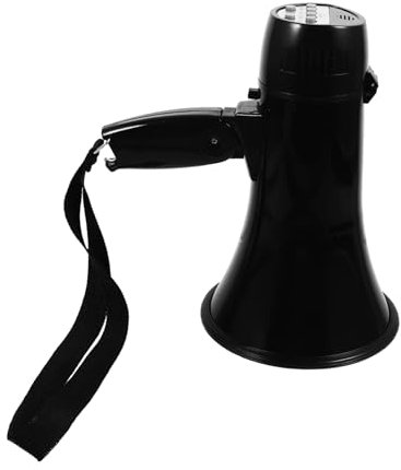 Toddmomy Kleines Megafon 25w mit Lautsprecher für Paraden und Partys