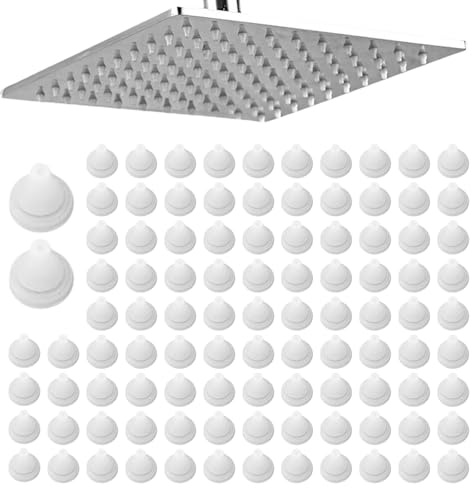 100PCS Silicone Shower Nozzles, Replacement Sprayer Holes for Showerhead, Flexible Durable Shower Spray Tips
