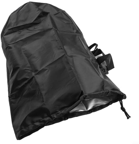 Outdoor Swimming Pool Filter Pump Cover 420D Oxford Cloth Waterproof Dustproof Protective Sleeve 22x35cm for Garden Yard Pool Equipment