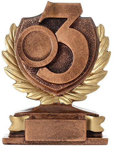 KDS Pokal PRAG Platz 3 Zahl Ziffer Sieger Trophäe Keramik 250g