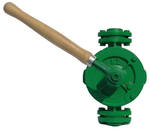 K3 Flügelpumpe Handpumpe f. Wasser ÖL Diesel Mineralöl Anschluß 1 1/4 33L/min