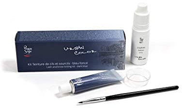 PEGGY SAGE Urban Color - Kit de tinte de pestañas para cejas, color azul oscuro