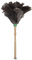 Plumero de Pluma de Avestruz | Modelo Noa | Medidas 54 cm | Venta Unitaria | con Gancho en el Extremo