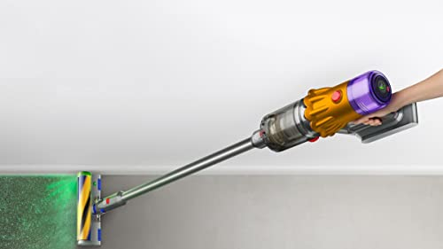 Dyson V12 Detect Slim Absolute Neuware Kabelloser Staubsauger Gelb/Nickel