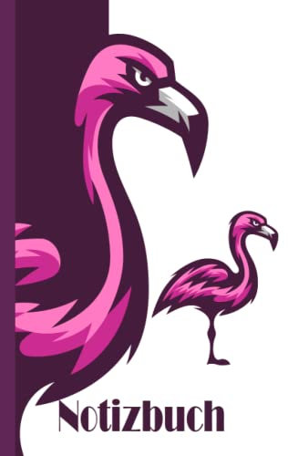 Flamingo Notizbuch: Flamingo Notizbuch, breites liniertes, liniertes Papier-Notizbuch für Schule, Studenten, Geschenk für Kinder, Jungen, Mädchen, Teenager, Flamingo-Notizbücher, Flamingo-Liebhaber