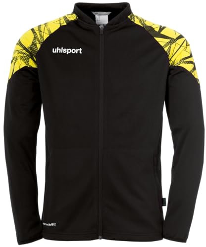 Uhlsport Trainingsjacke Goal 25, Noir/Jaune Citron, M