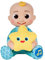 CoComelon Peek-A-Boo JJ 10” Feature Plush - Featuring Favourite Song, Phrases, and Sounds - Play Peek-A-Boo with JJ - Toys for Preschool and Kids