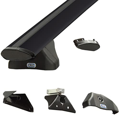 Fahrzeugspezifischer Dachträger für BMW 5er G30 4-Tür ab 2017 Schwarz