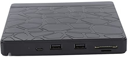 Externes CD DVD +/-RW Laufwerk, Protable USB 3.0 TYP C Brenner Optisches Laufwerk Player Reader Writer Eingebauter Karten CD Brenner DVD Player für Laptop PC